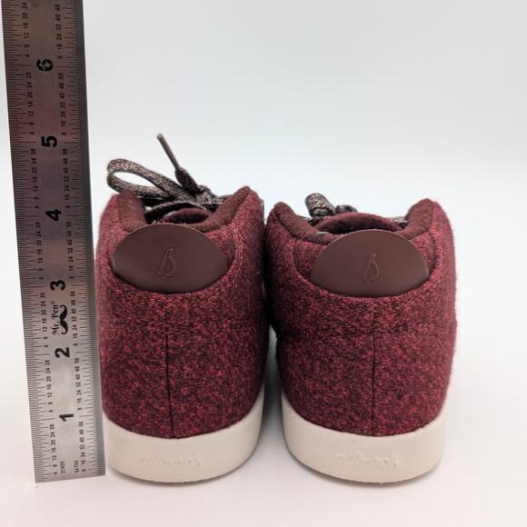 Allbirds Wool Runner-Up Mizzles Fluff Sneakers Boots Women's Red Size US6 EU36 - Picture 4 of 11
